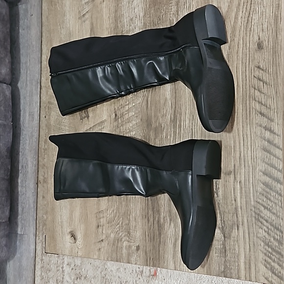 MIA CHARMED BLACK BOOTS 6M - Picture 3 of 9